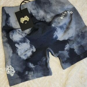 Darc Sport Blue and Gray Athletic Shorts